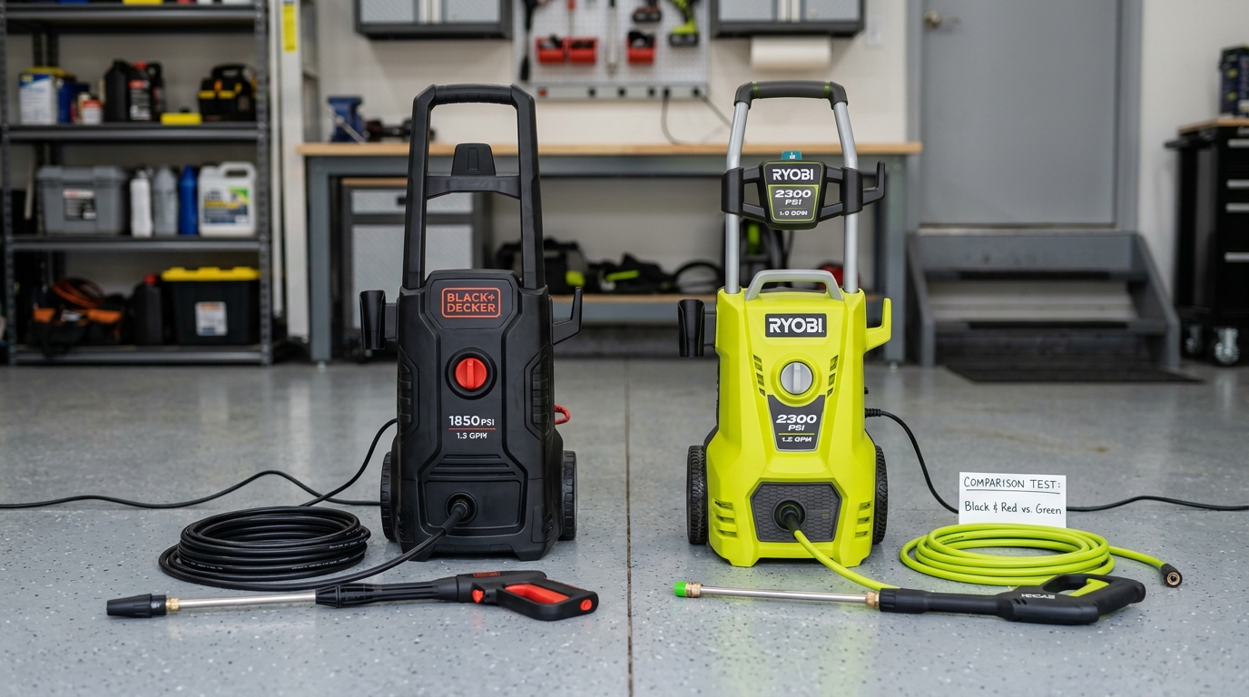 Electric vs Gas Pressure Washers